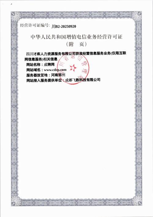 喜讯丨才库人力获批增值电信业务经营许可证
